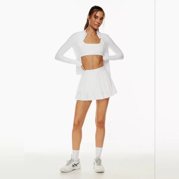 TNA tennis skirt white xs